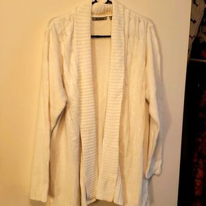 White/cream Cardigan